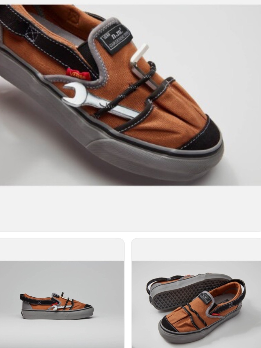 Vault by Vans x Nicole McLaughlin Slip-On | Women’s 8 | Garden Tote Print